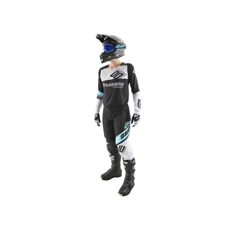 Komplet (dres + nohavice) Shot Aerolite Husqvarna