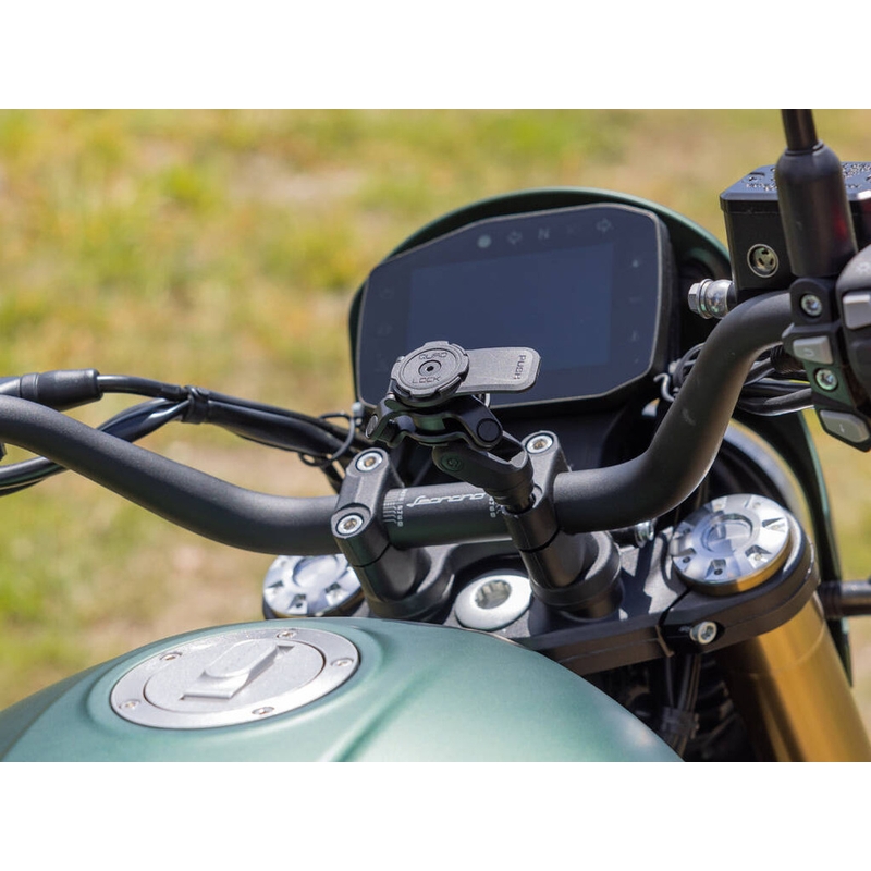 Držiak na upevnenie telefónu na riadidlá Quad Lock® PRO čierny