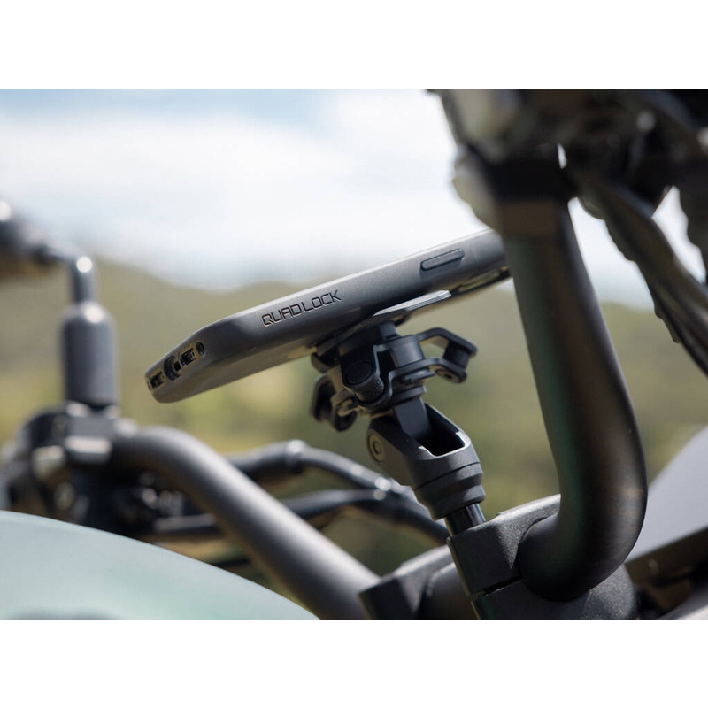 Držiak na upevnenie telefónu na riadidlá Quad Lock® PRO čierny