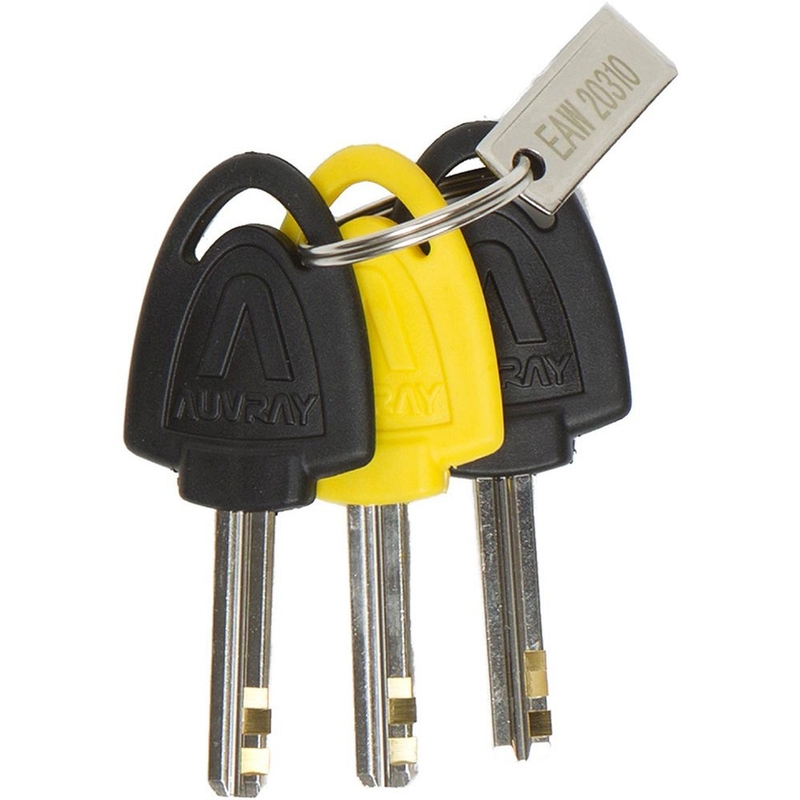 Zámok na brzdový kotúč Auvray B-Lock 10 Alarm 120 dB žltý