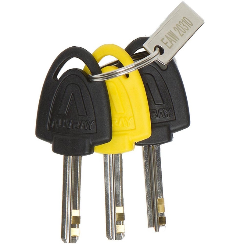 Zámok na brzdový kotúč Auvray B-Lock 14 s alarmom čierny