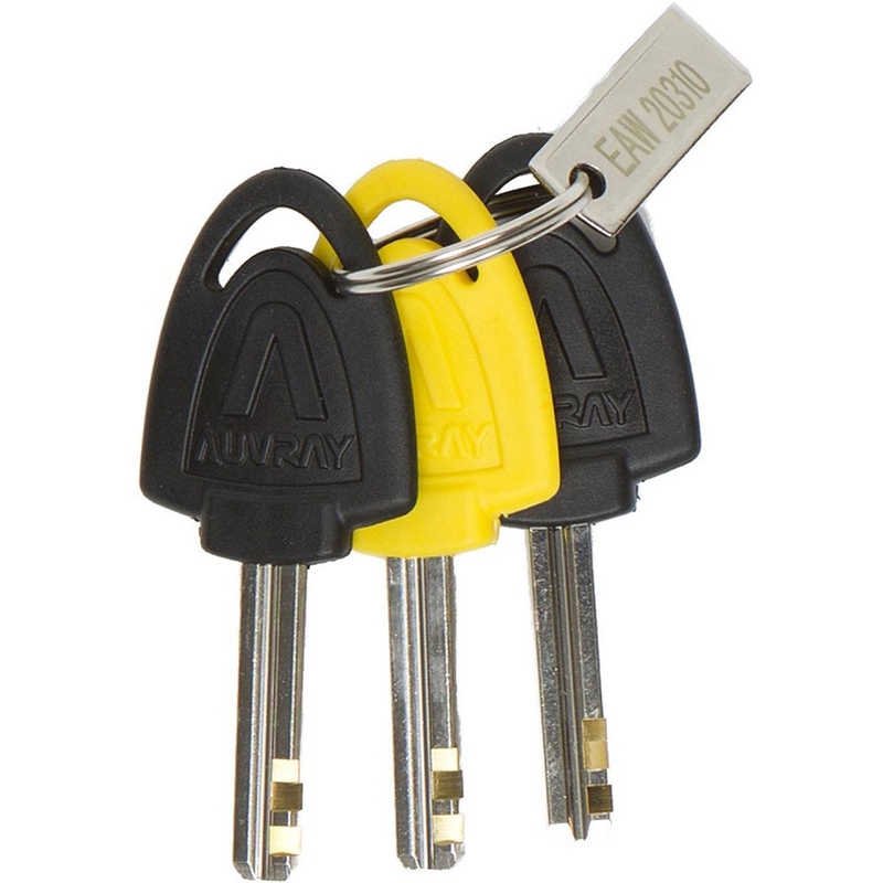 Zámok na brzdový kotúč Auvray B-Lock 06 s alarmom 120 dB žltý
