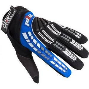 MX rukavice na motocykel Pilot čierno-modré
