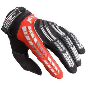 MX rukavice na motocykel Pilot čierno-červené