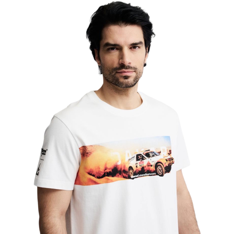 Tričko Dakar Ride B biele