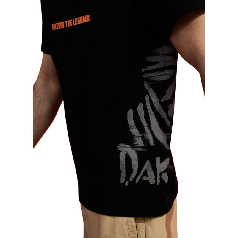 Tričko Dakar Wind čierne