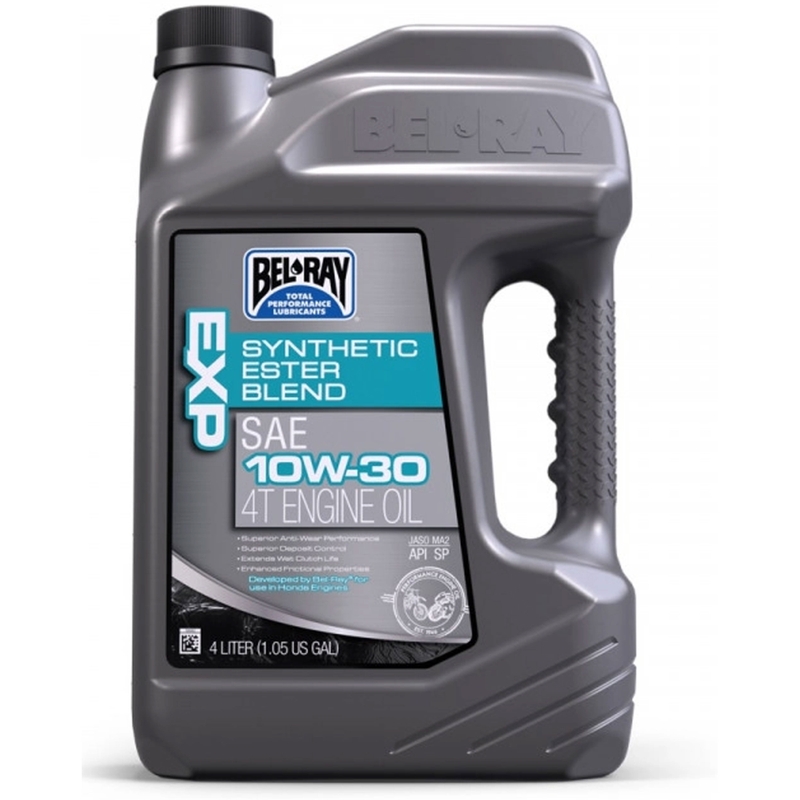 Motorový olej Bel-Ray EXP SYNTHETIC ESTER BLEND 4T 10W-30 4 l