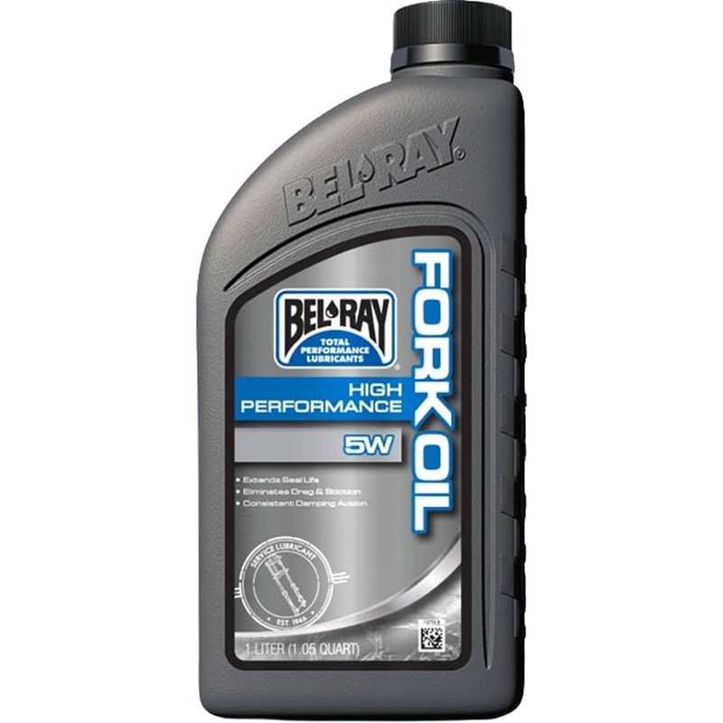 Tlmičový olej Bel-Ray HIGH PERFORMANCE FORK OIL 5W 1l