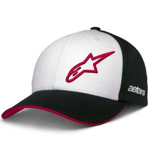 Šiltovka Alpinestars Sessionized Snapback bielo-čierno-červená