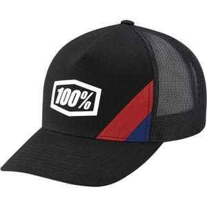 Šiltovka 100 % Cornestone X-Fit Trucker čierna