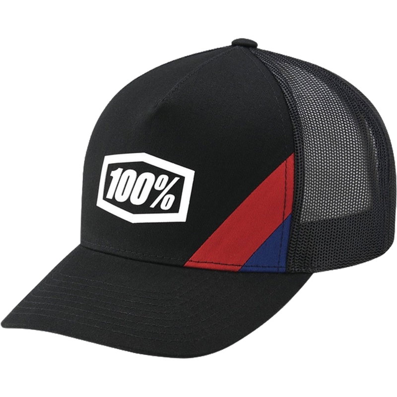Šiltovka 100 % Cornestone X-Fit Trucker čierna