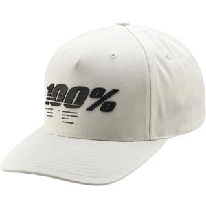 Šiltovka 100 % Staunch Snapback biela