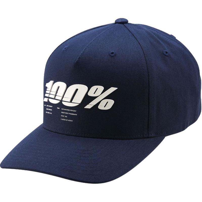 Šiltovka 100 % Staunch Snapback modrá