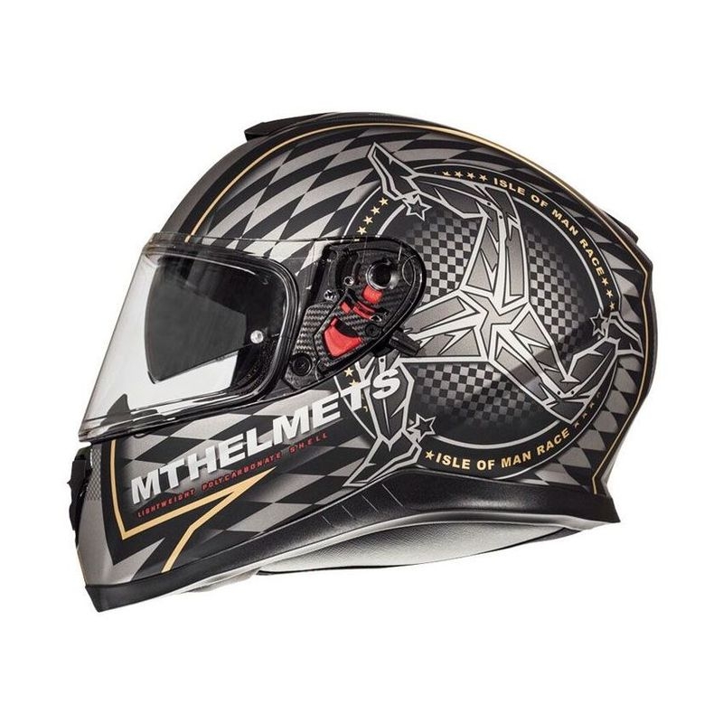 Integrálna prilba na motorku MT Thunder 3 SV isle of man - II. akosť