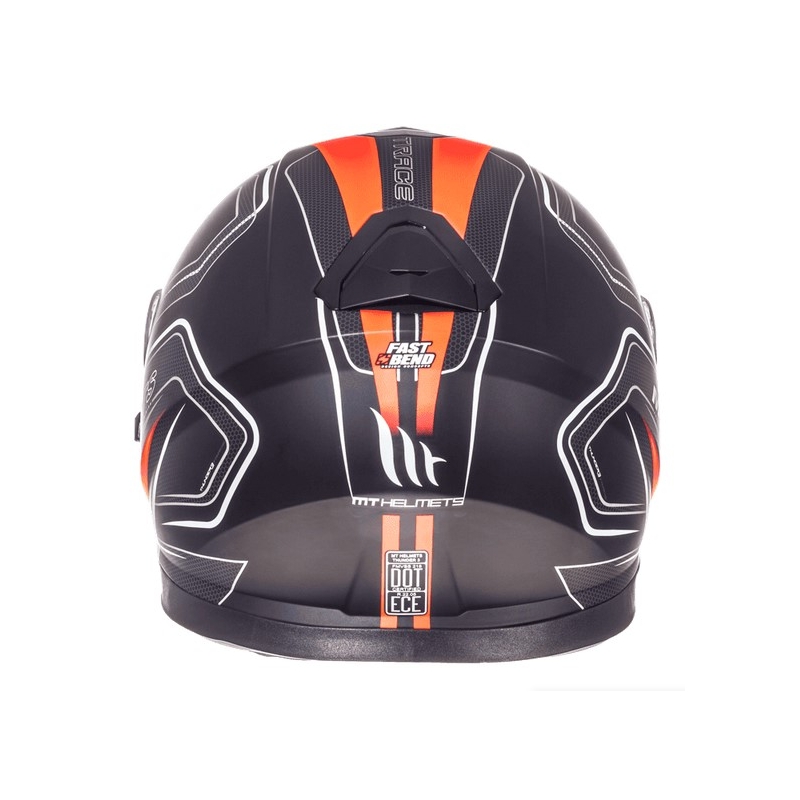 Integrálna prilba na motocykel MT Thunder 3 SV Trace čierna matná-fluorescenčno-oranžová výpredaj