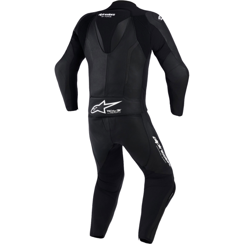 Dvojdielna kožená kombinéza Alpinestars GP Force V2 čierno-biela