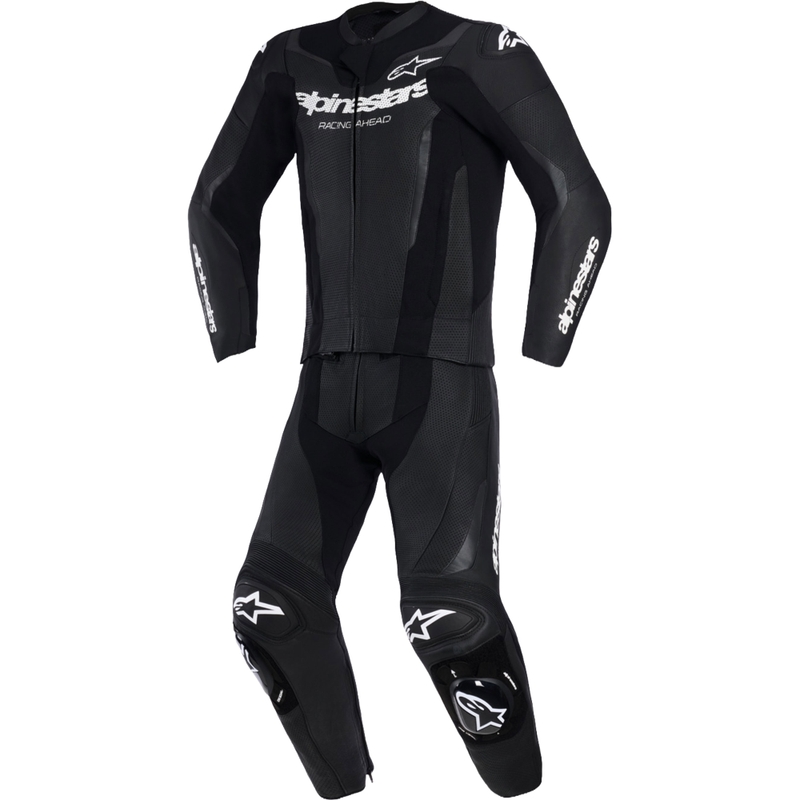 Dvojdielna kožená kombinéza Alpinestars GP Force V2 čierno-biela