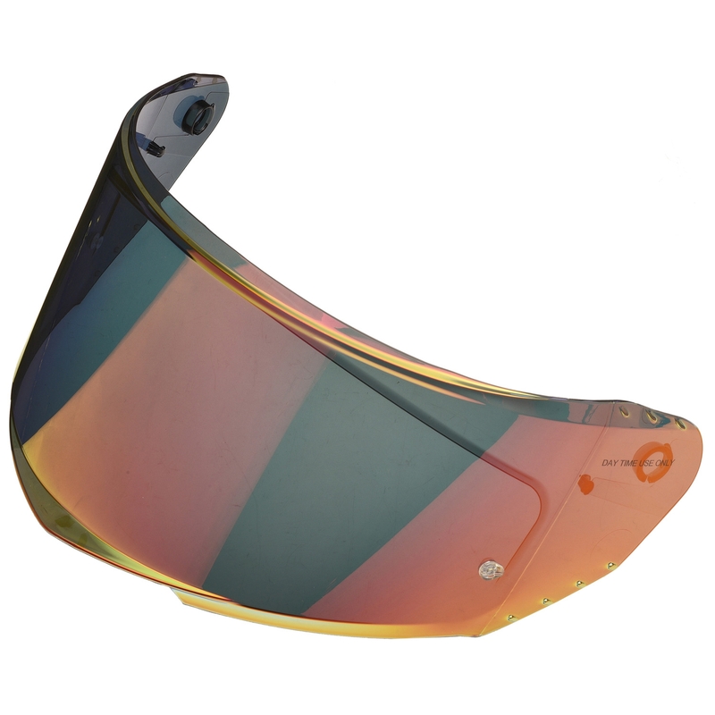 Plexi pre helmy Cassida Integral GT 2.0/2.1 a GTS 2.1 zrkadlovo červené