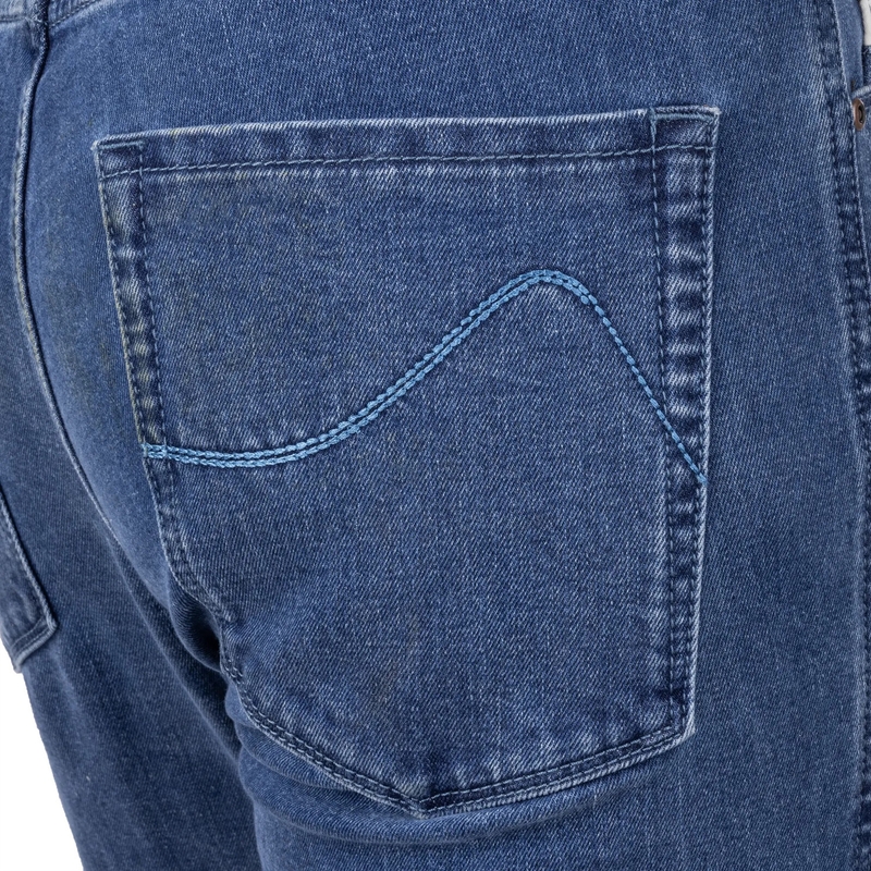 Džínsy na motorku Oxford Original Approved Tailor AA svetlomodré