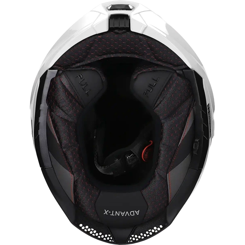 Preklápacia prilba na motocykel LS2 FF901 Advant X Solid biela