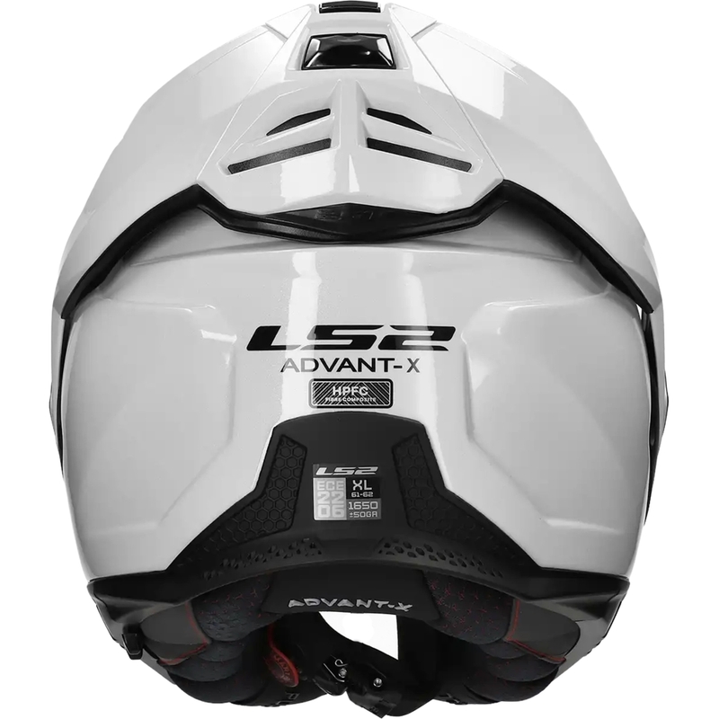 Preklápacia prilba na motocykel LS2 FF901 Advant X Solid biela