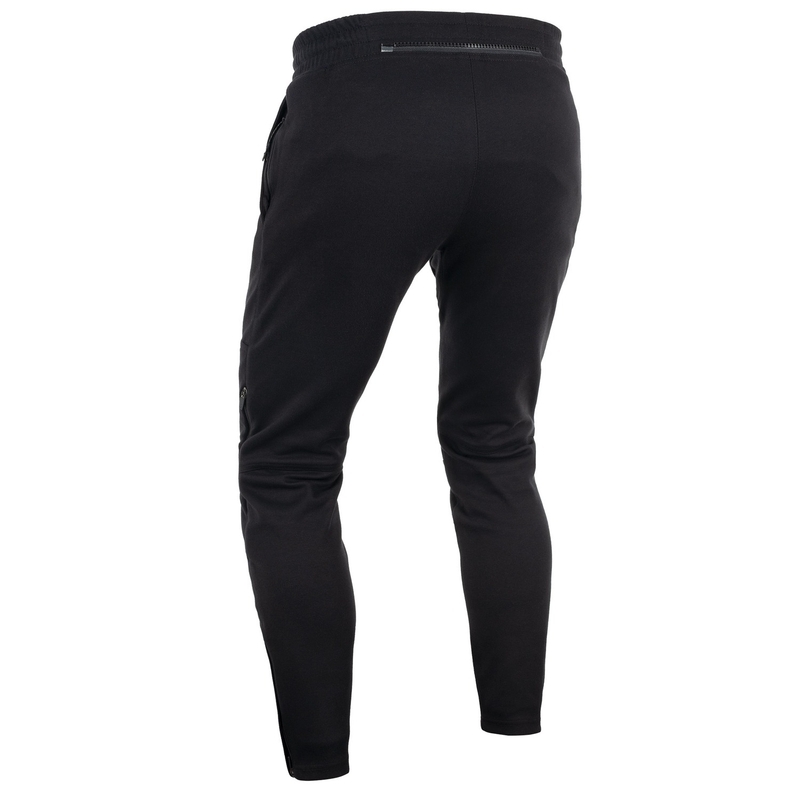 Skrátené nohavice na motorku Oxford Armourlite AA Joggers čierne