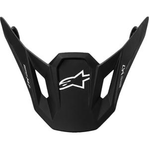 Šilt pre helmy Alpinestars Supertech S-M7 Solid čierny