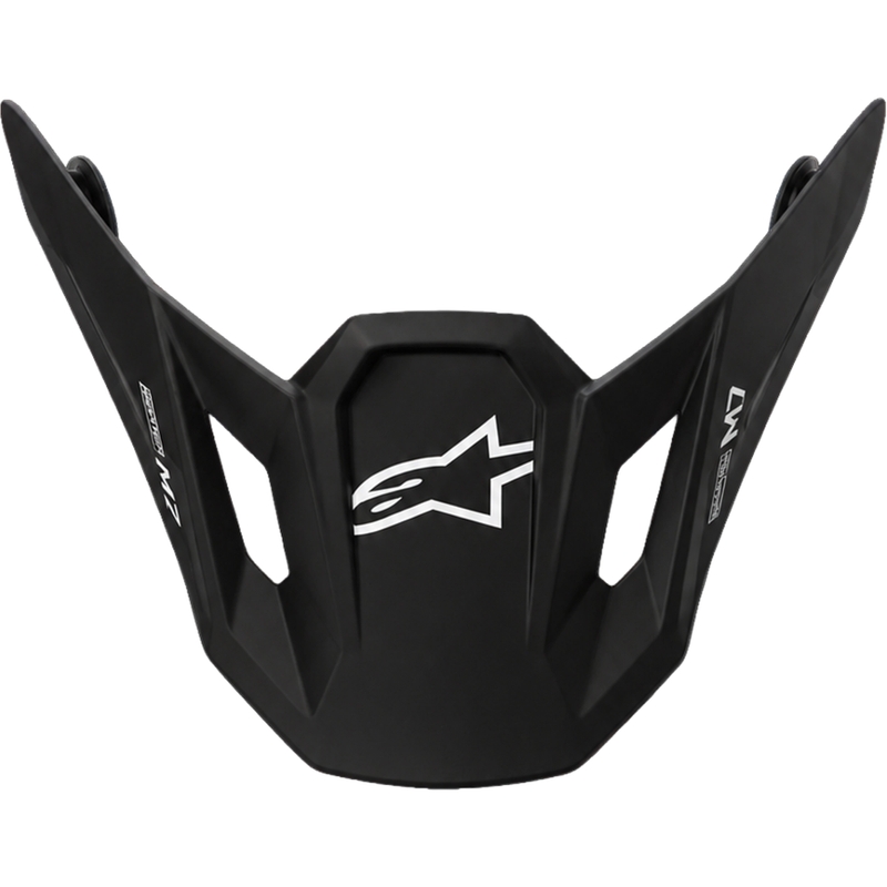 Šilt pre helmy Alpinestars Supertech S-M7 Solid čierny