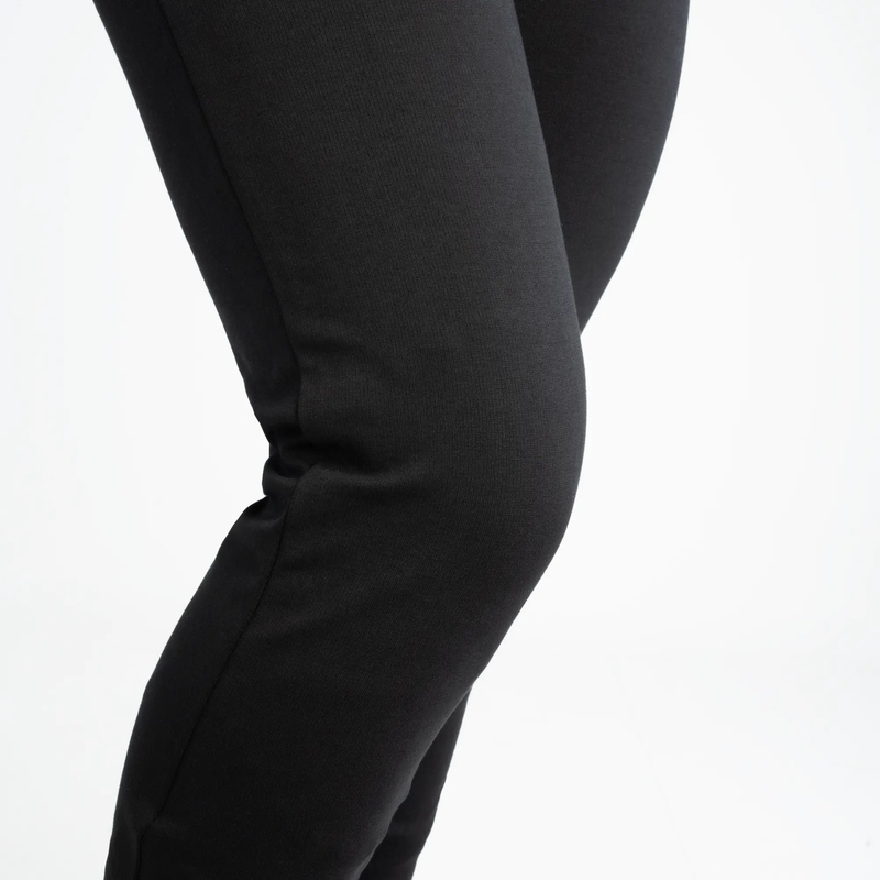 Dámske skrátené legíny na motorku Oxford Super Leggins 3.0 čierne