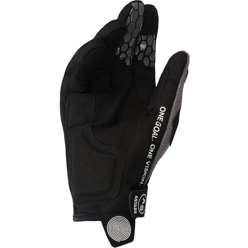 Motokrosové rukavice Alpinestars PRO-DURA čierno-šedé