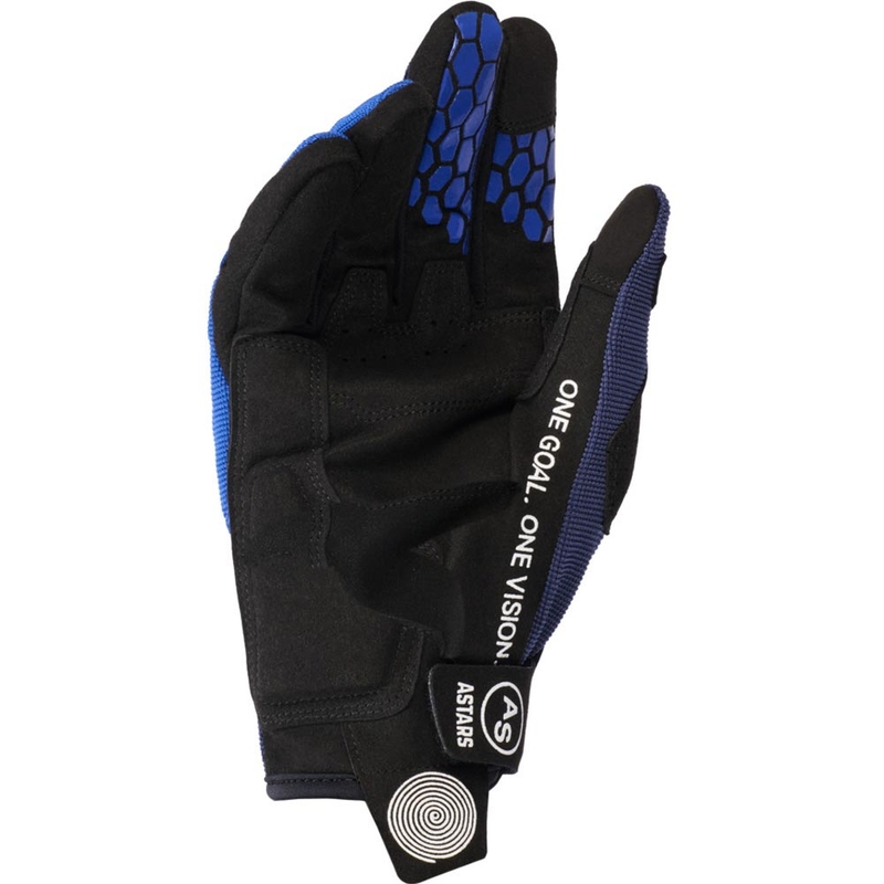 Motokrosové rukavice Alpinestars PRO-DURA modro-biele