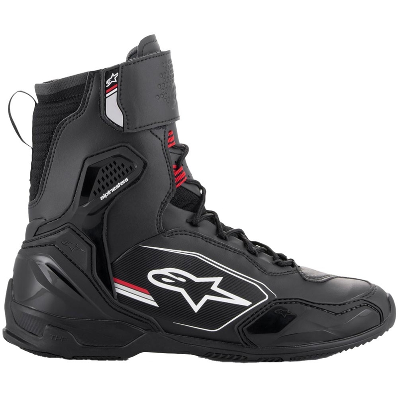 Topánky na motorku Alpinestars Superfaster čierno-šedo-červené