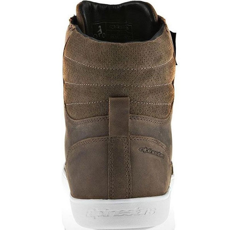 Topánky na motorku Alpinestars J-6 Waterproof hnedé