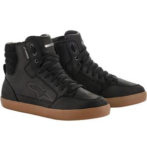 Topánky na motorku Alpinestars J-6 Waterproof čierno-gumové