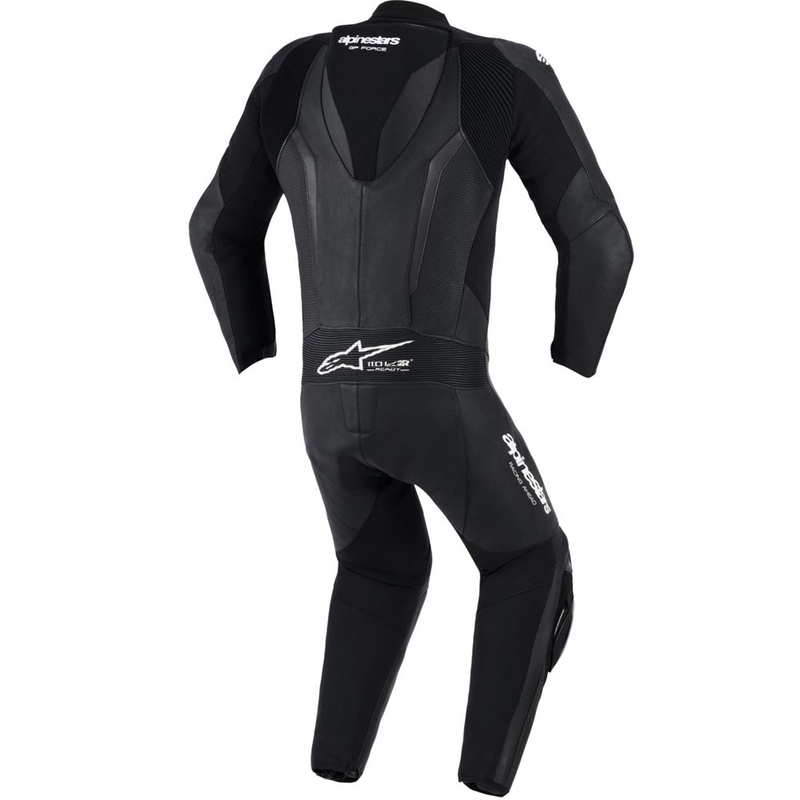 Jednodielna kombinéza na motorku Alpinestars GP FORCE V2 čierno-biela