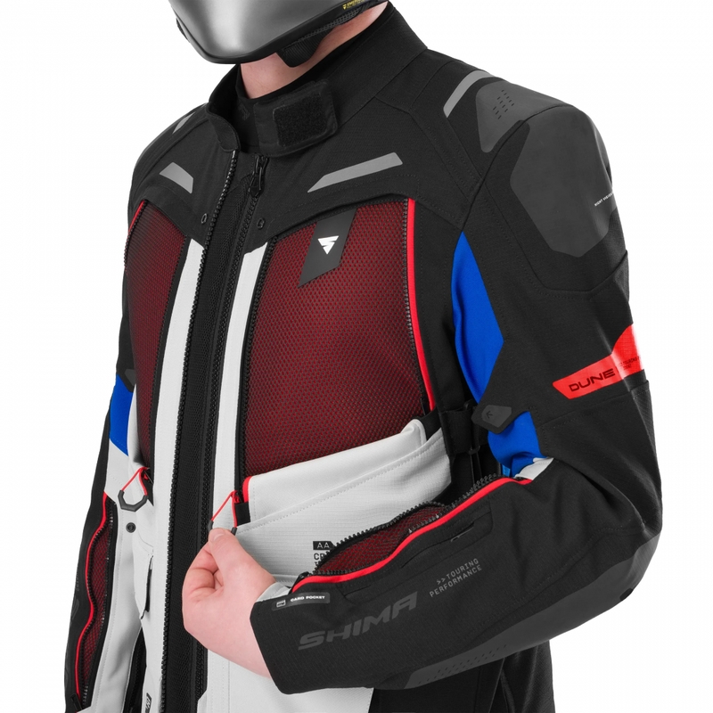 Bunda na motorku Shima Dune 2.0 modrá