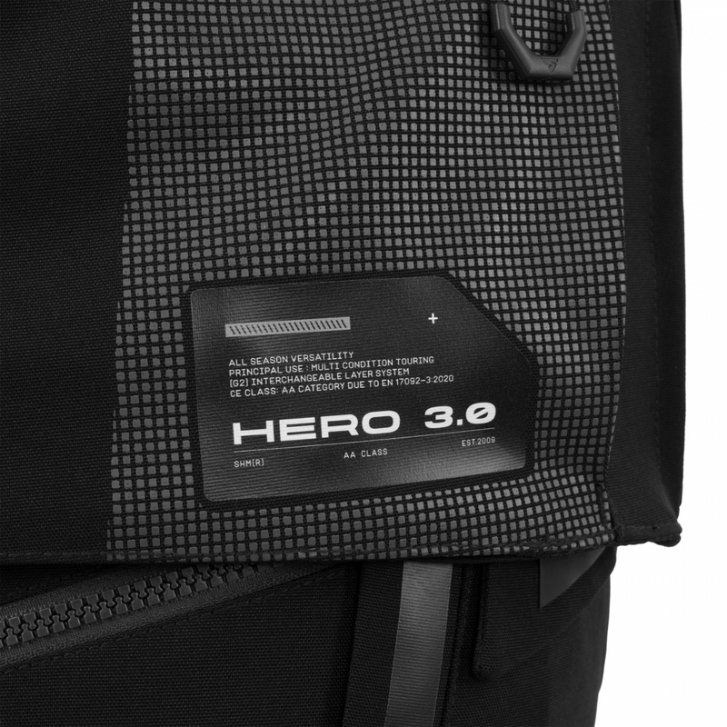 Bunda na motorku Shima Hero 3.0 čierna