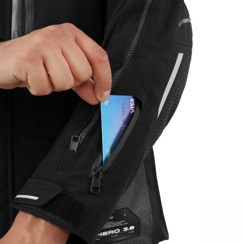 Bunda na motorku Shima Hero 3.0 čierna