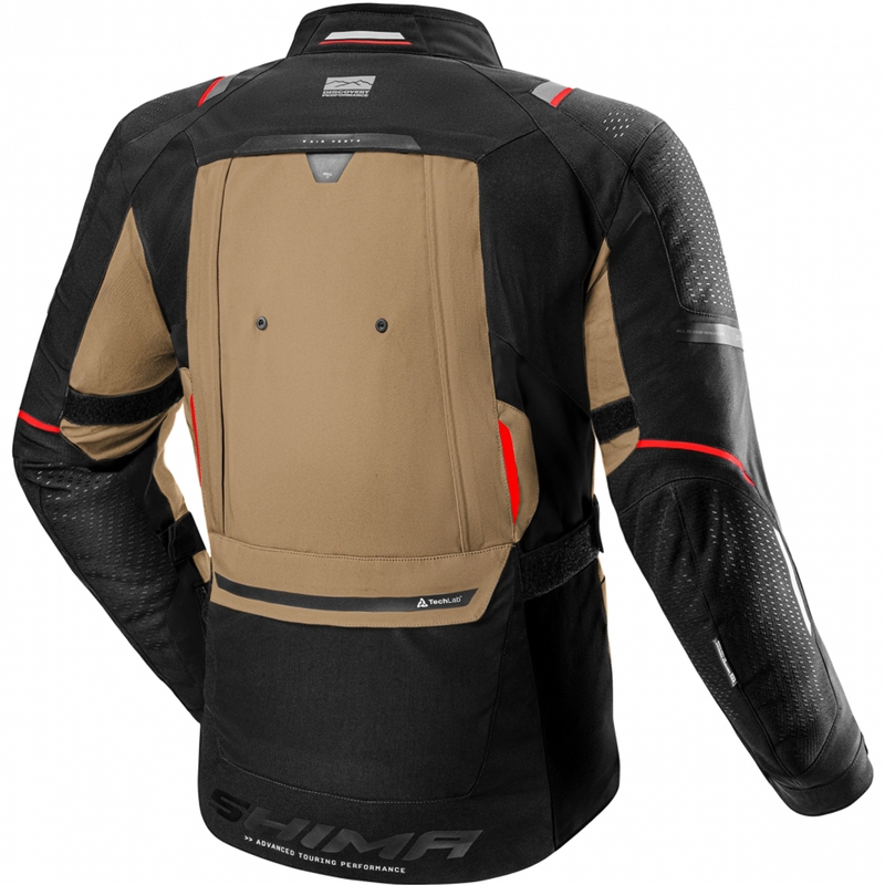 Bunda na motorku Shima Hero 3.0 hnedá