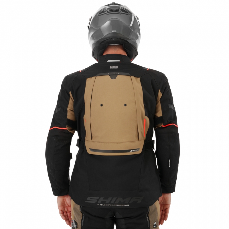 Bunda na motorku Shima Hero 3.0 hnedá