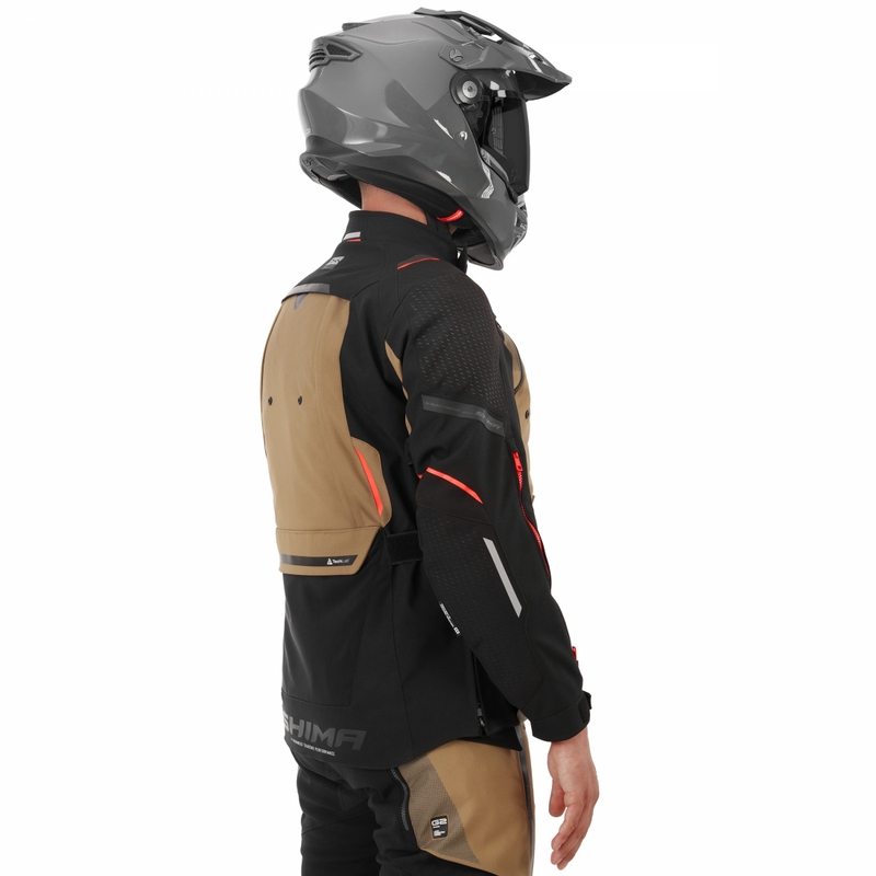 Bunda na motorku Shima Hero 3.0 hnedá