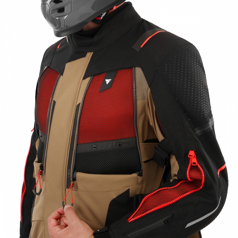 Bunda na motorku Shima Hero 3.0 hnedá