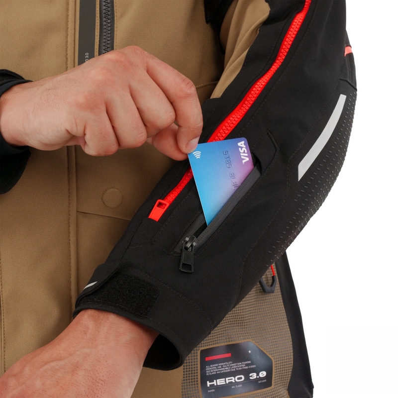 Bunda na motorku Shima Hero 3.0 hnedá