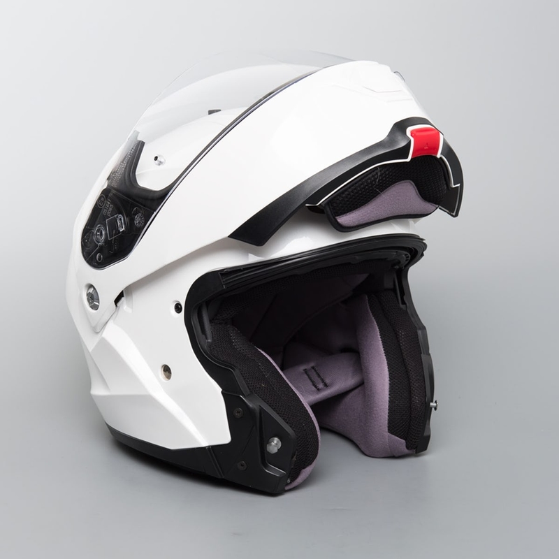 Odklápacia prilba na motocykel HJC IS-MAX II biela
