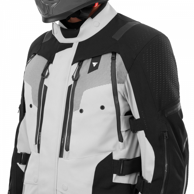 Bunda na motorku Shima Hero 3.0 šedo-fluo žltá