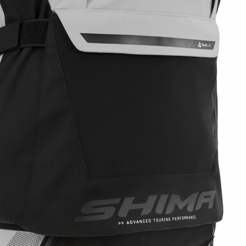 Bunda na motorku Shima Hero 3.0 šedo-fluo žltá