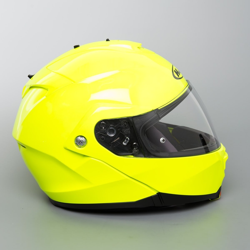 Odklápacia prilba na motocykel HJC IS-MAX II fluorescenčno zelená