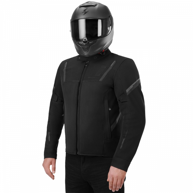 Bunda na motorku Shima Rush 3.0 Air čierna