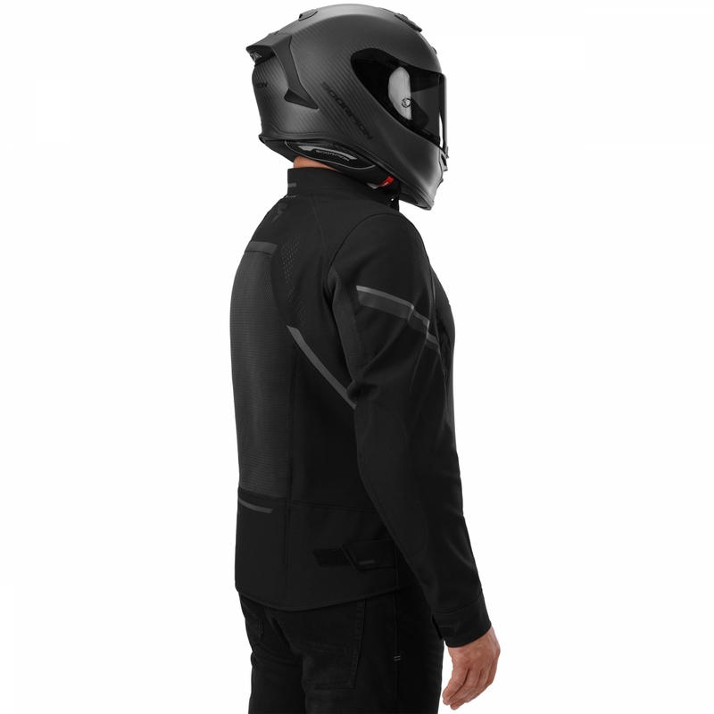 Bunda na motorku Shima Rush 3.0 Air čierna