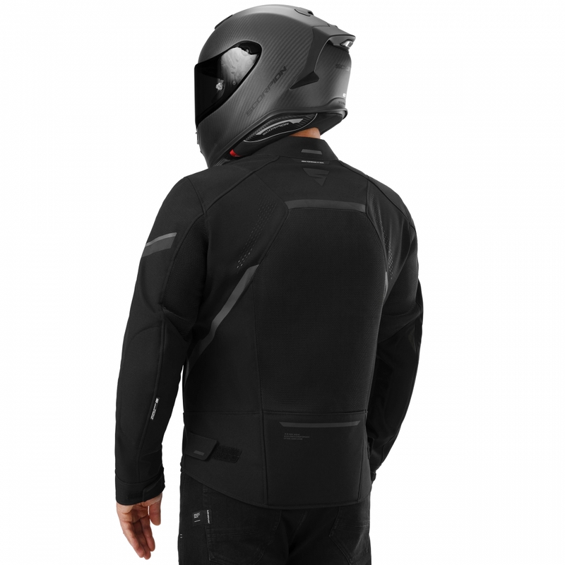Bunda na motorku Shima Rush 3.0 Air čierna